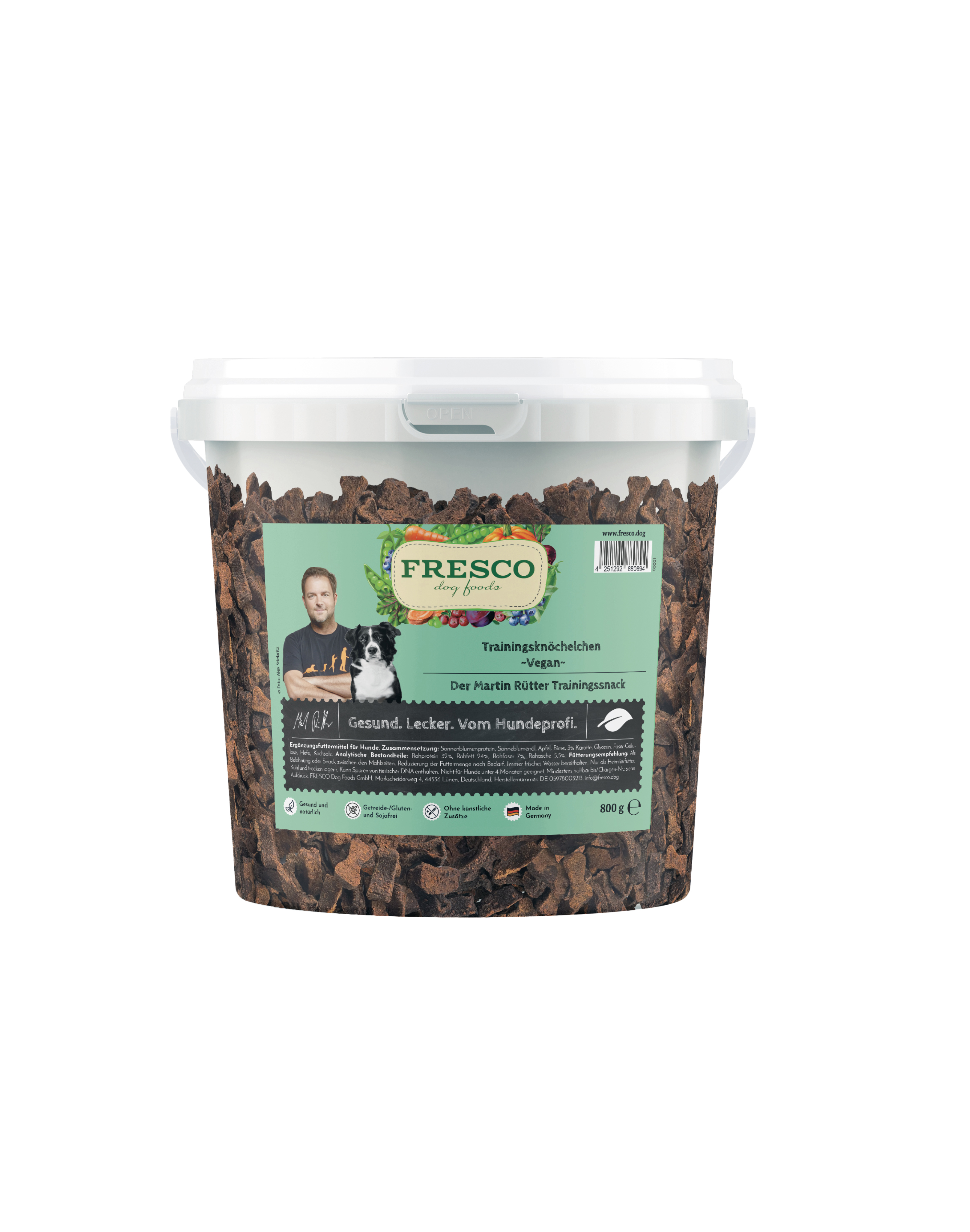 FRESCO Trainingsknöchelchen vegan im Eimer