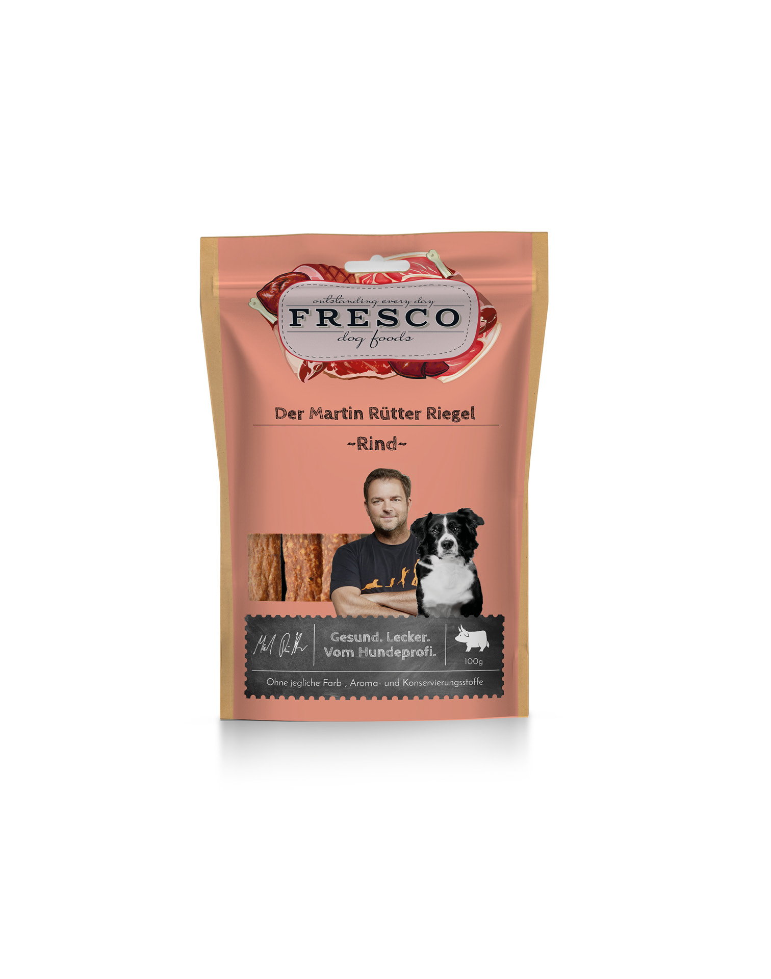 Martin Rütter Riegel Rind 100g Packshot