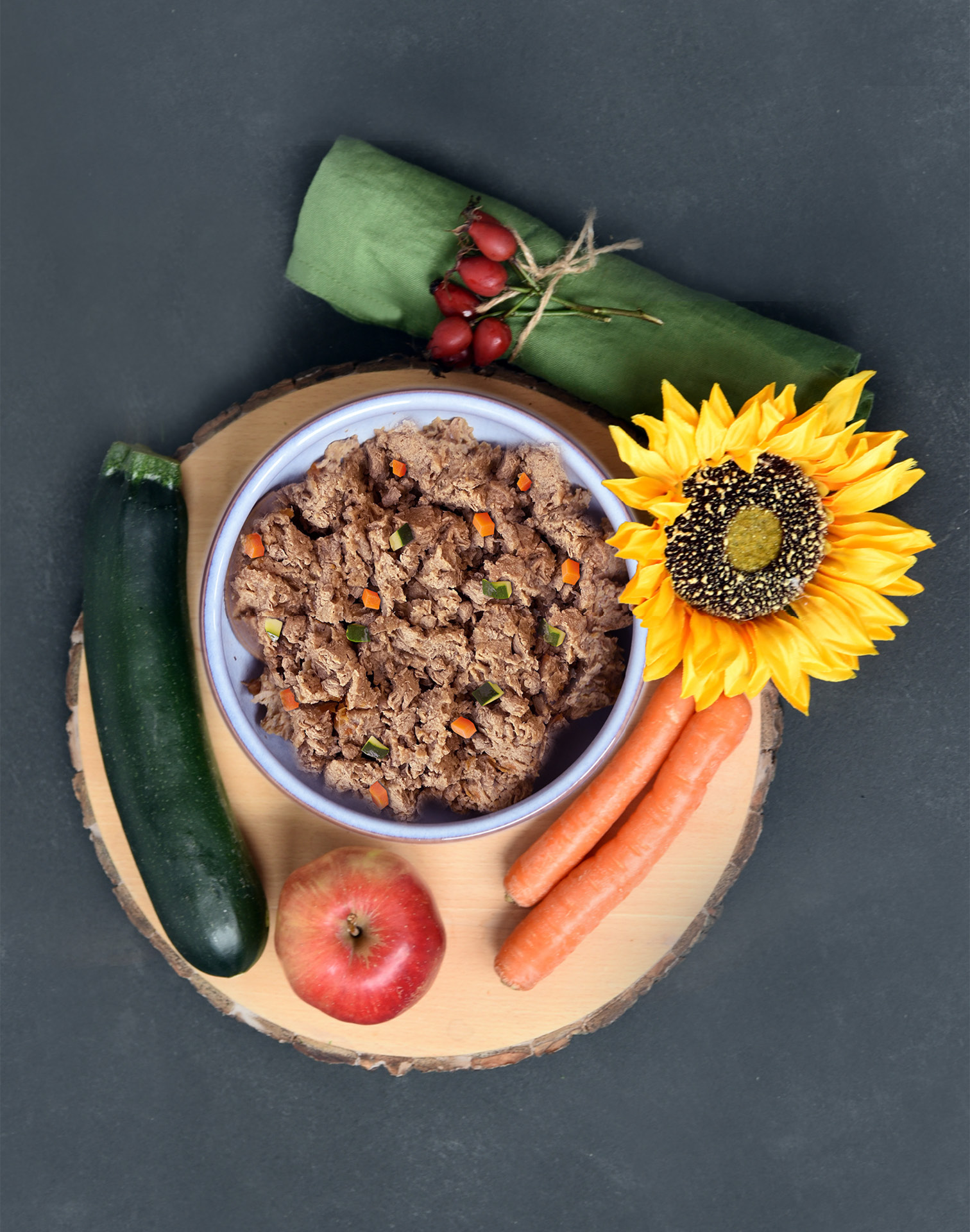 FRESCO Nassfutter vegan im Napf