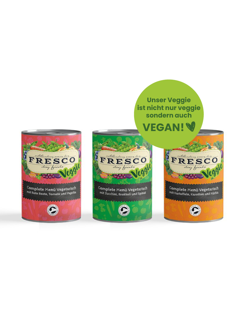 NassBarf Complete-Menü Veggie Produkte