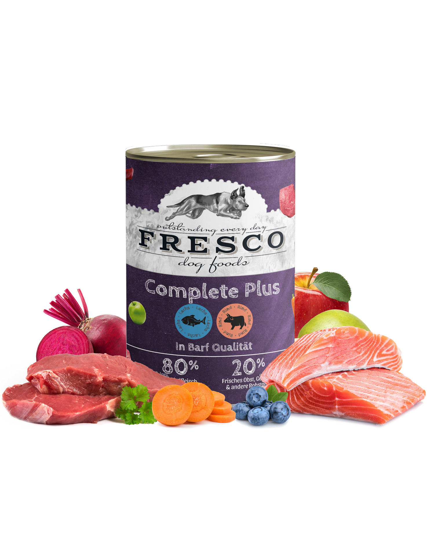 NassBarf Complete Plus Lachs mit Rind