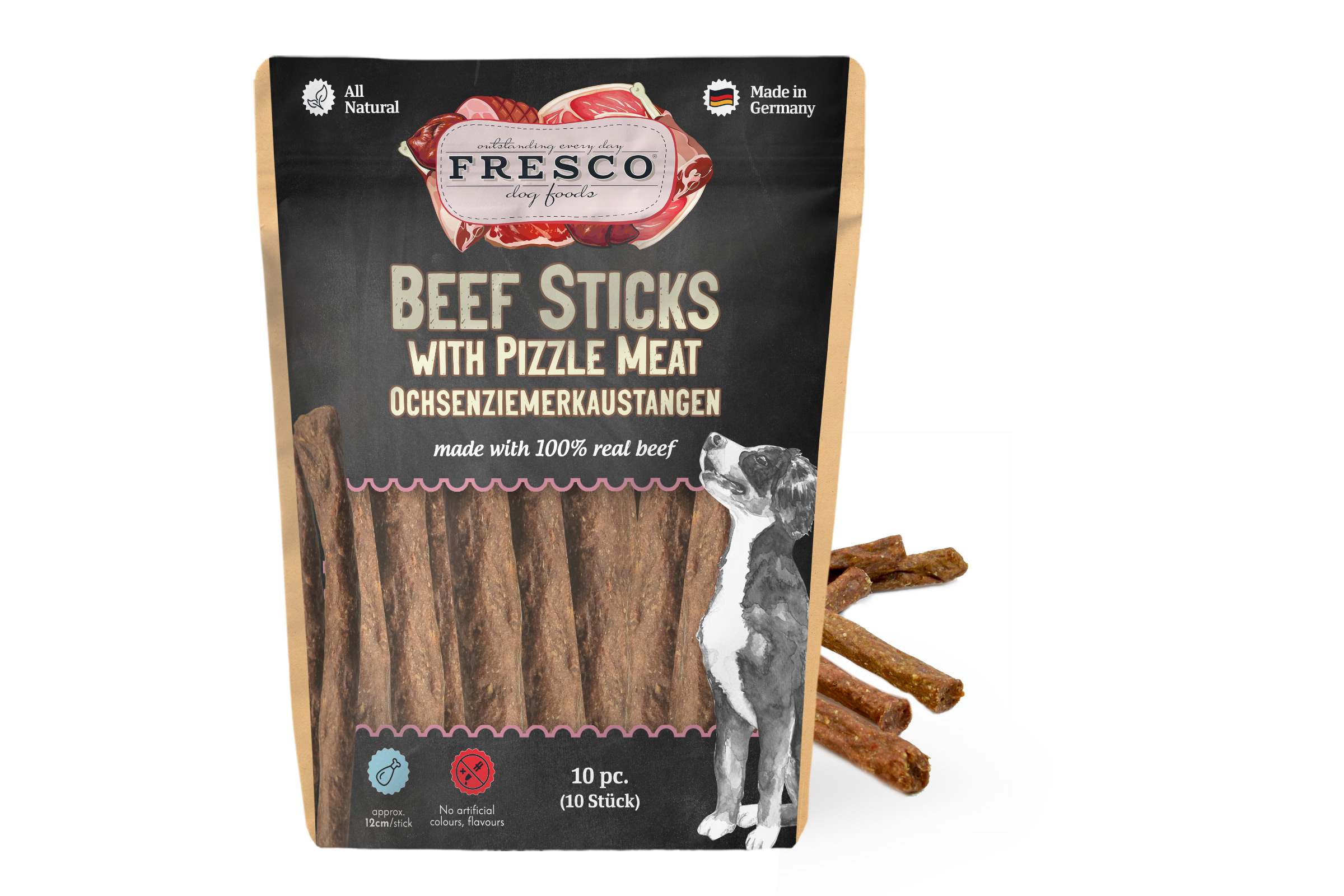 Ochsenziemerkaustangen 12cm Packshot