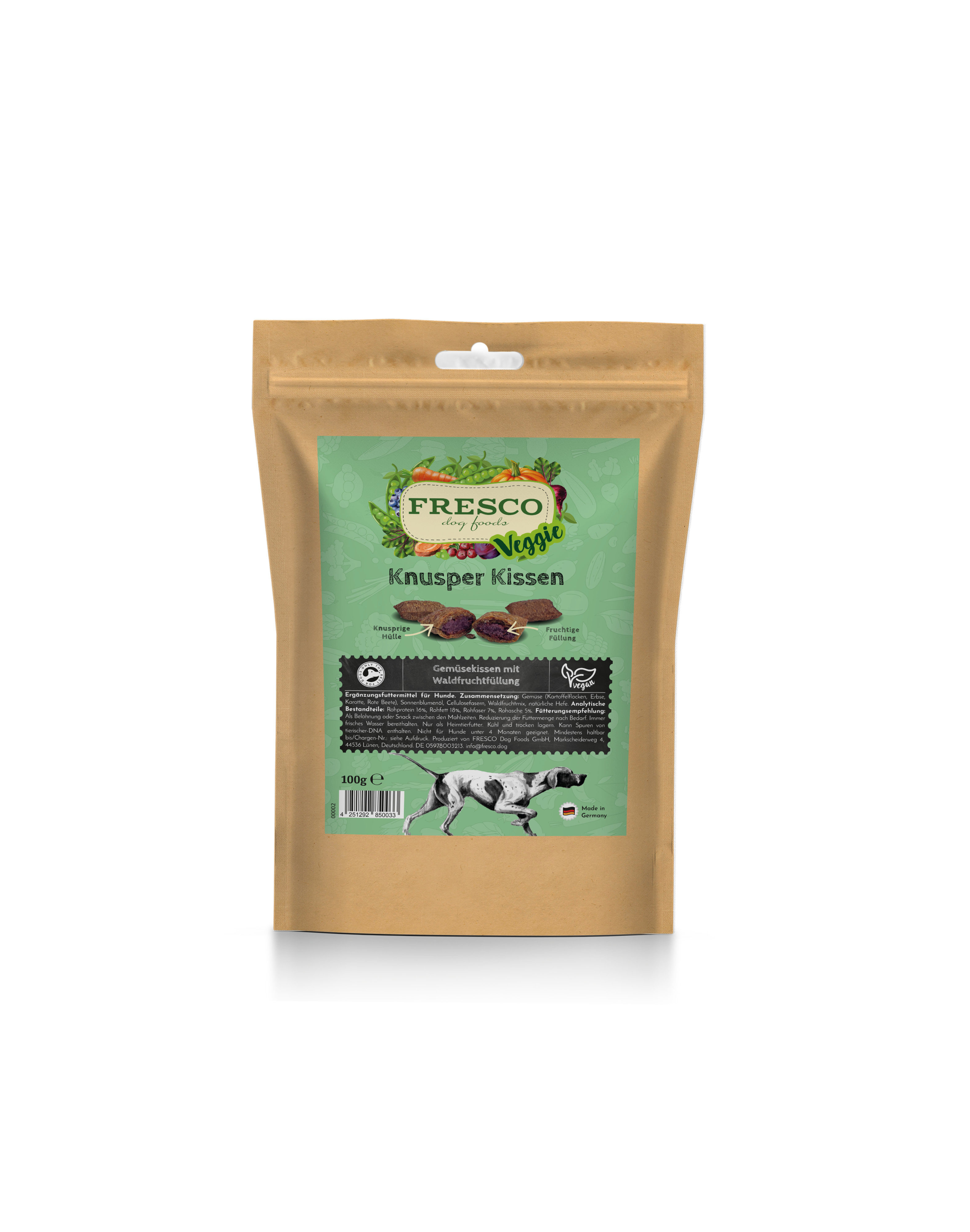 FRESCO Knusper Kissen vegan