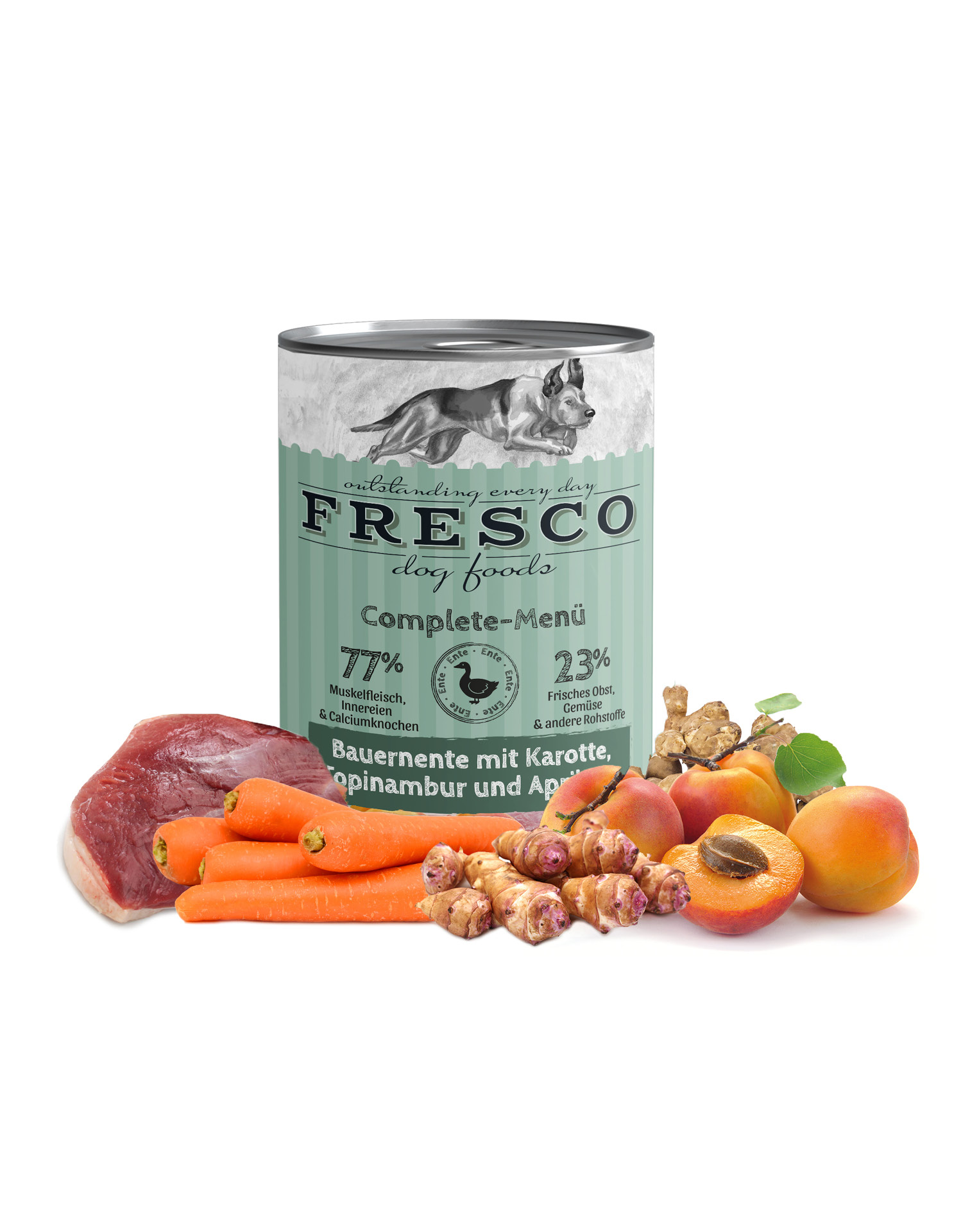 FRESCO Nassbarf Complete Plus Bauernente Verpackung
