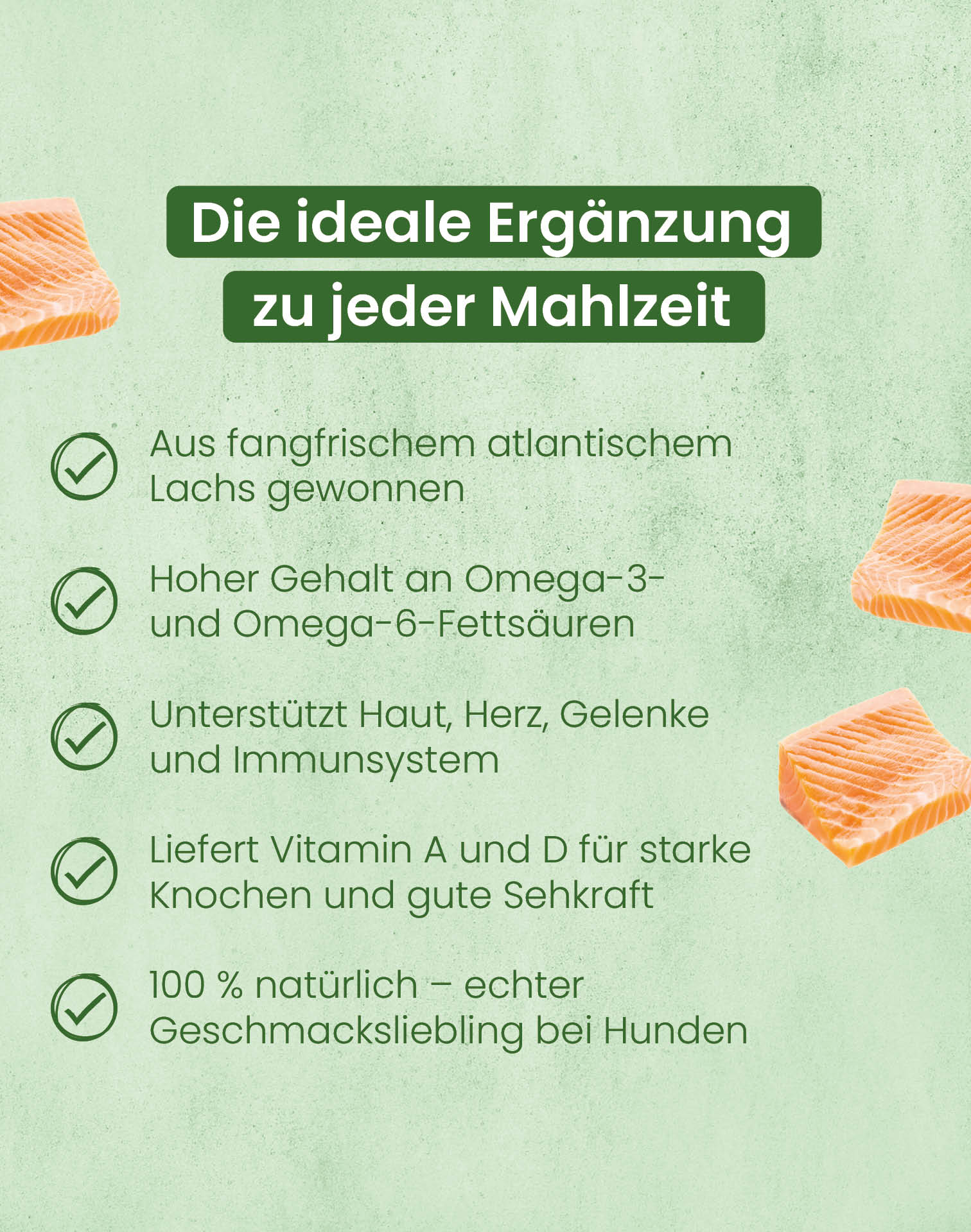 Vorteile FRESCO Lachsöl