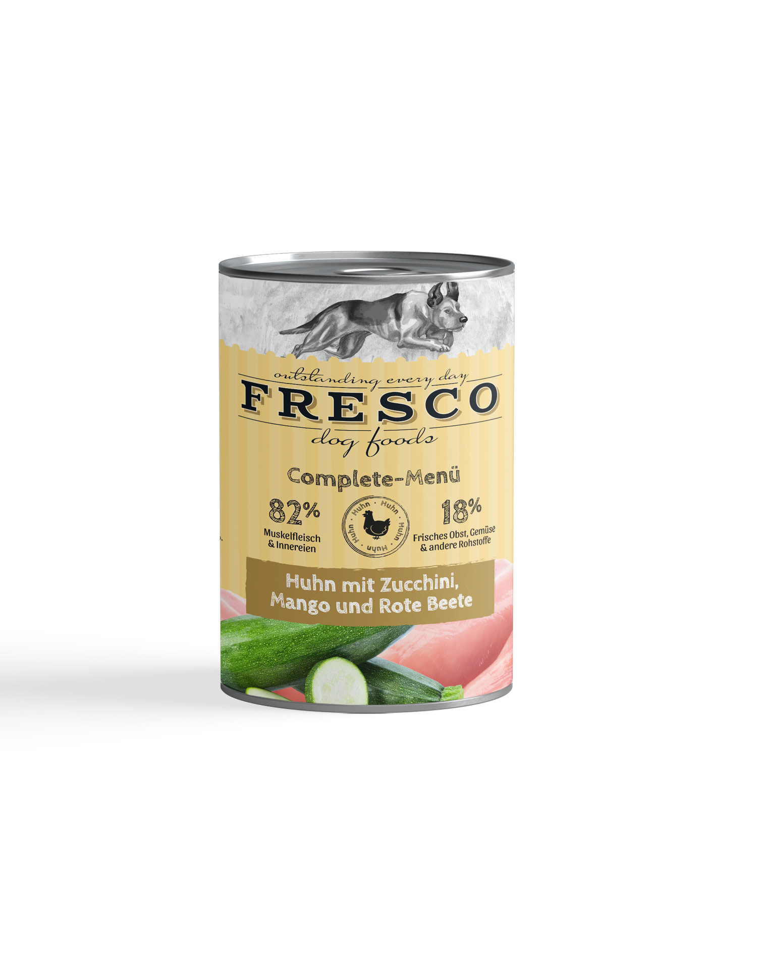 FRESCO Nassbarf Complete Plus Huhn Verpackung