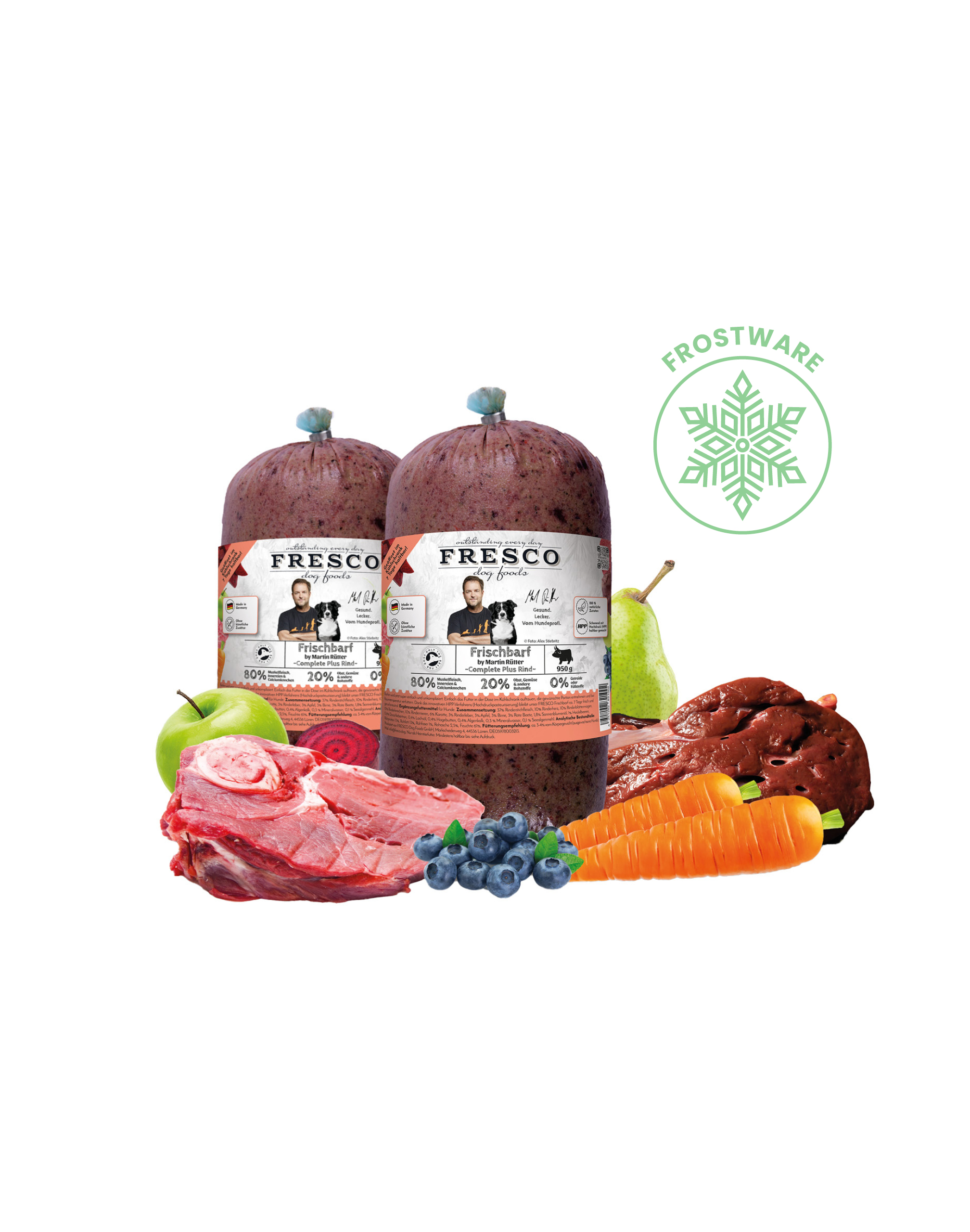 FRESCO FrischBarf by Martin Rütter Probierpaket Rind