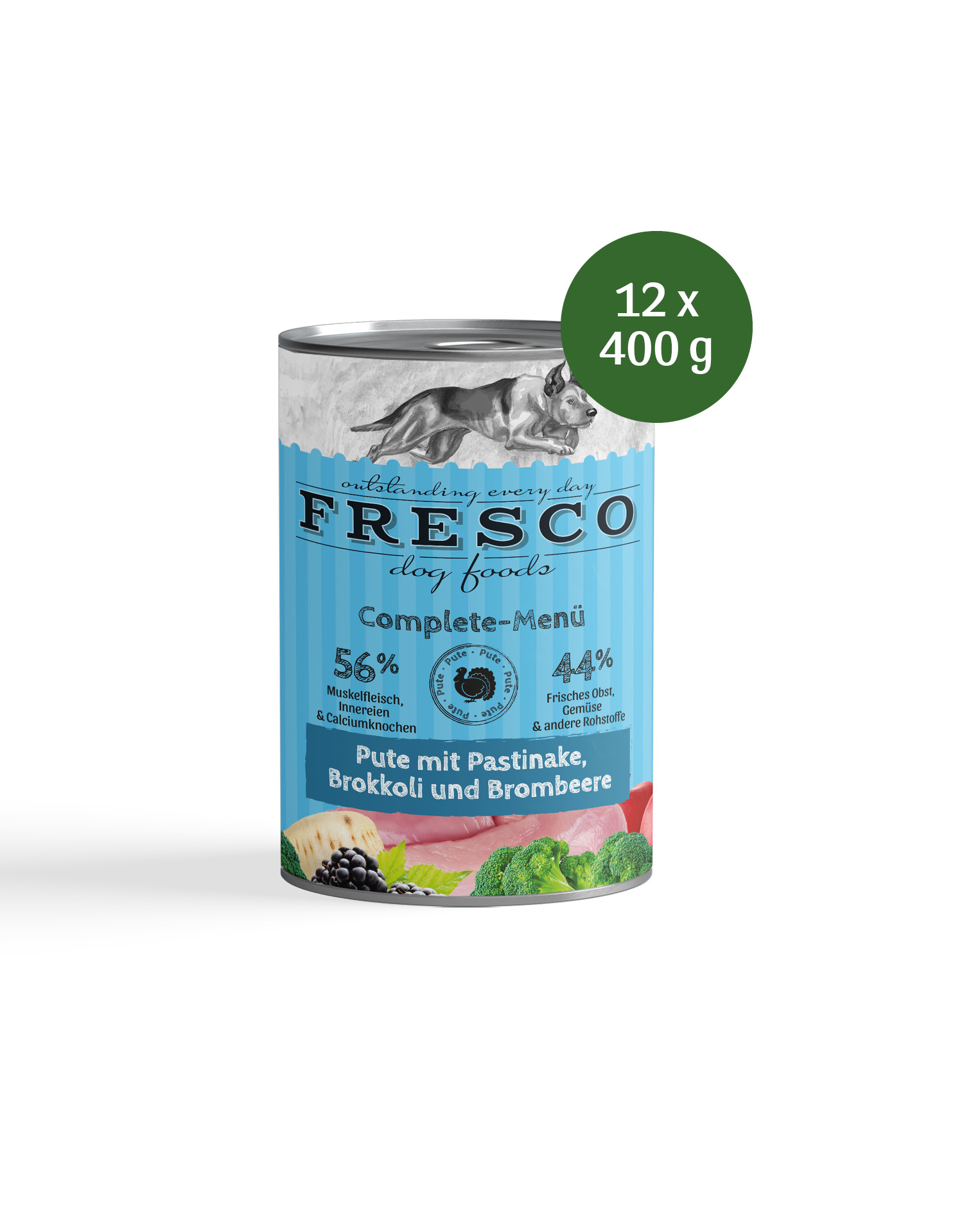 FRESCO Nassbarf Complete Plus Pute mit Pastinaken Verpackung