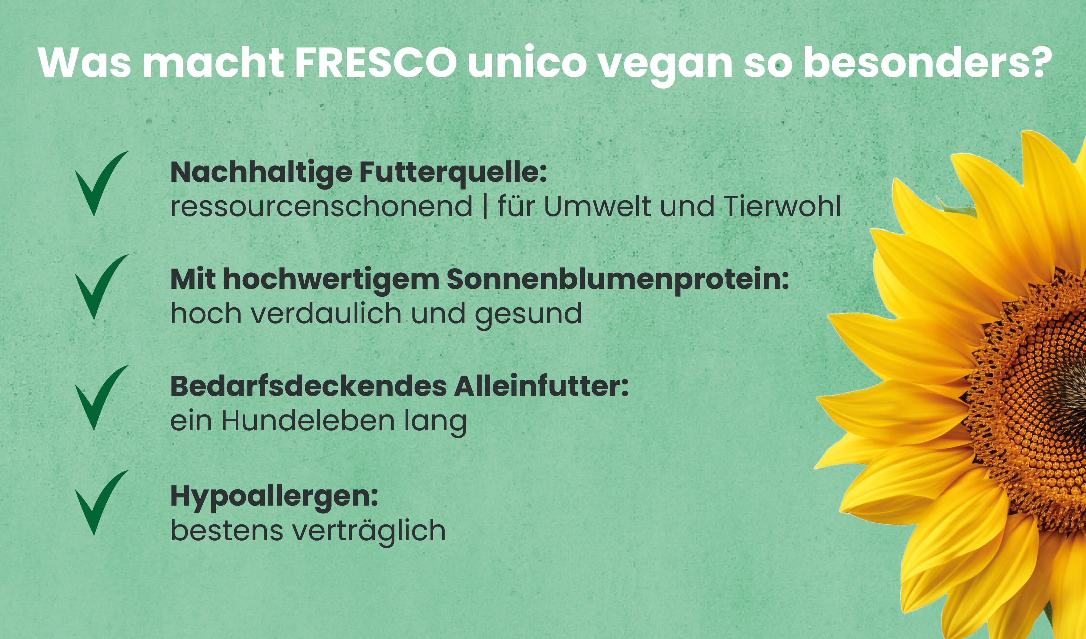 FRESCO Unico Vegan Produkteigenschaften