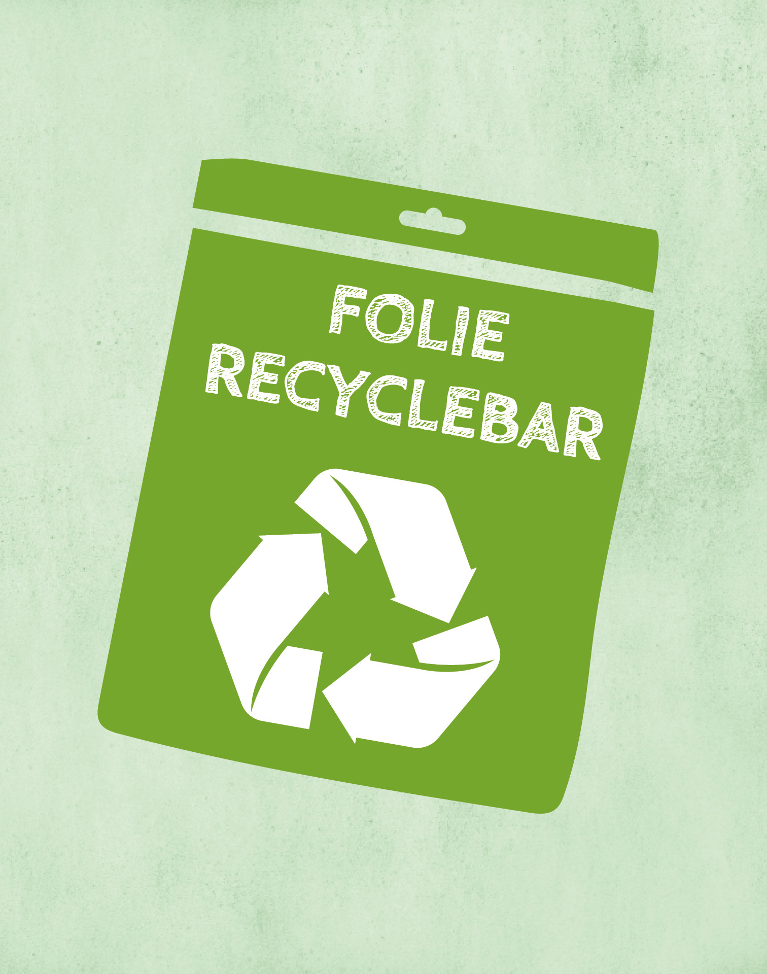 Folie ist Recyclebar