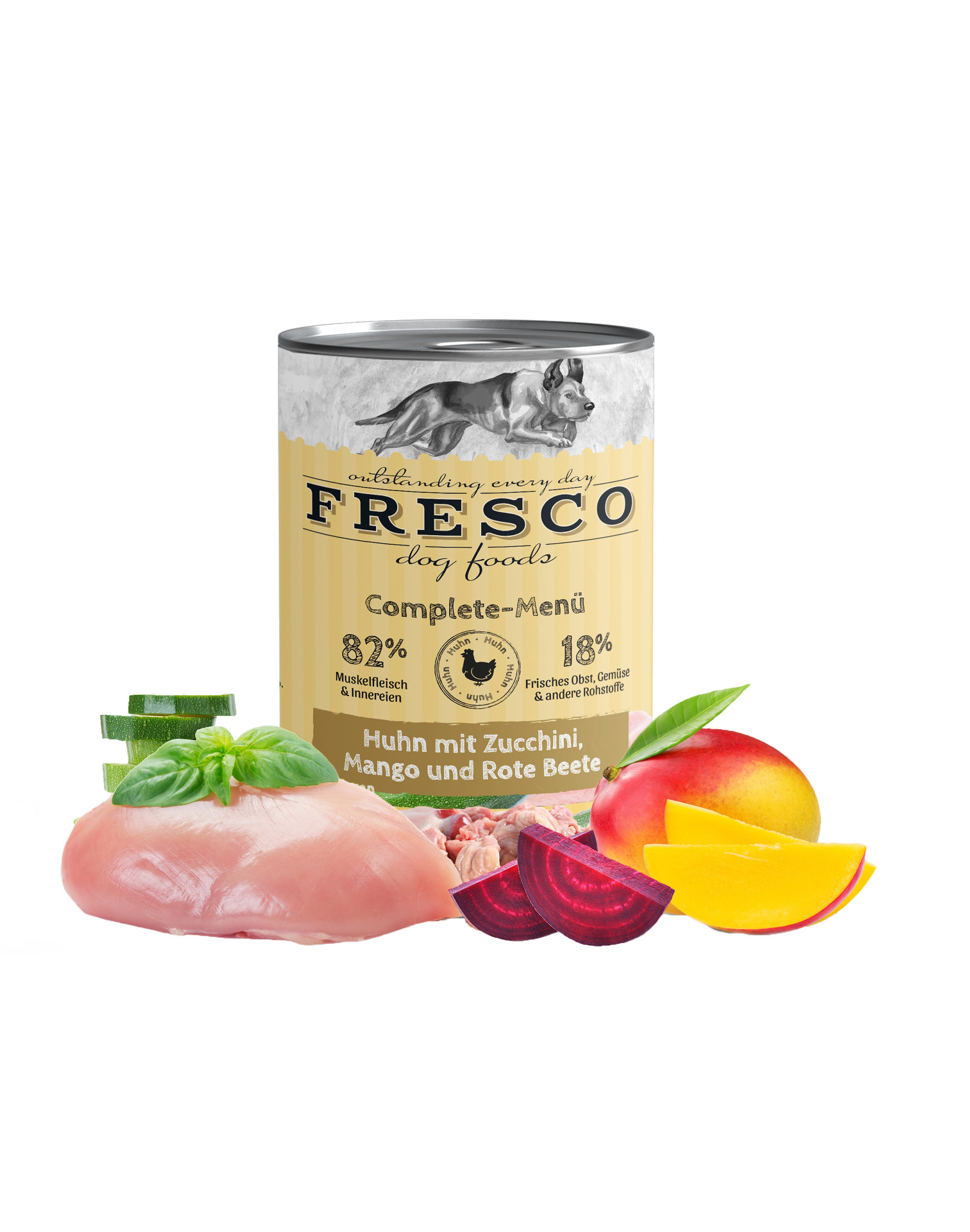 FRESCO Nassbarf Complete Plus Huhn Verpackung