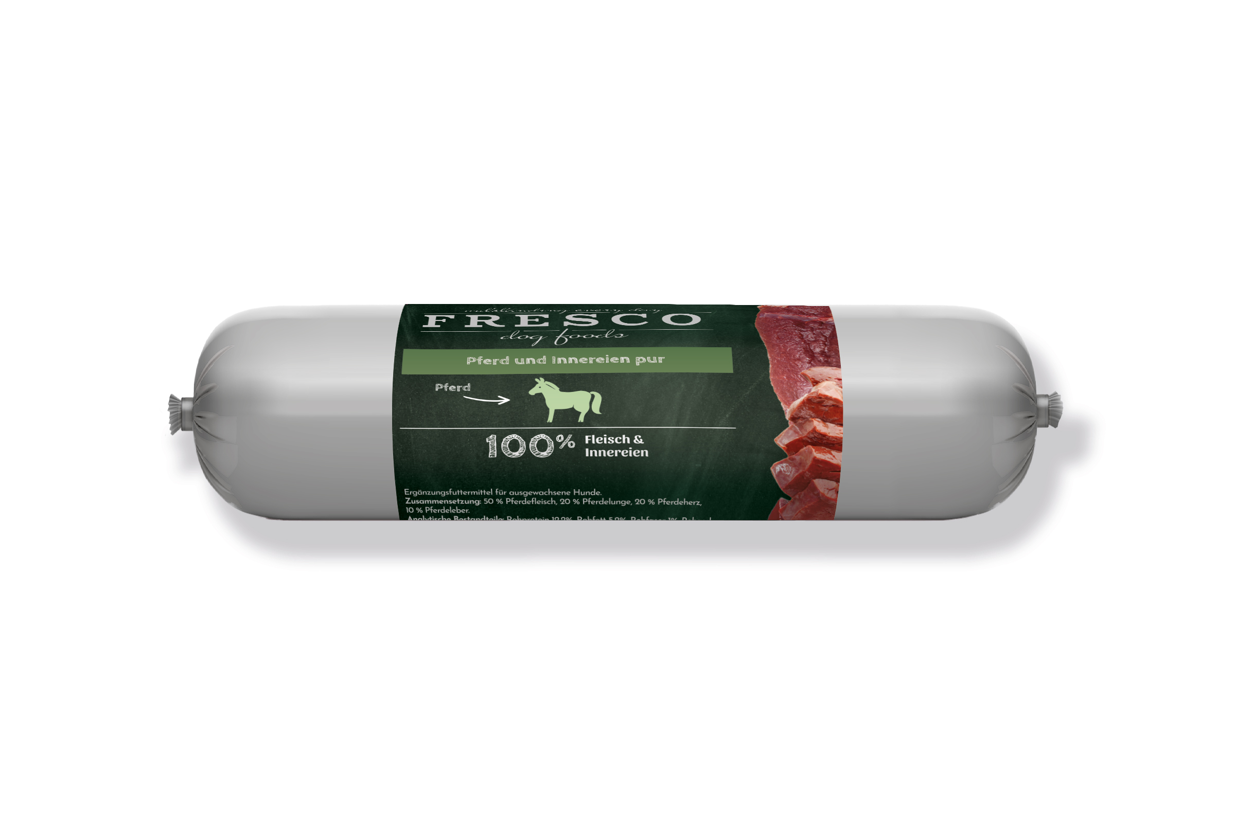 FRESCO Barfwurst Pferd Verpackung