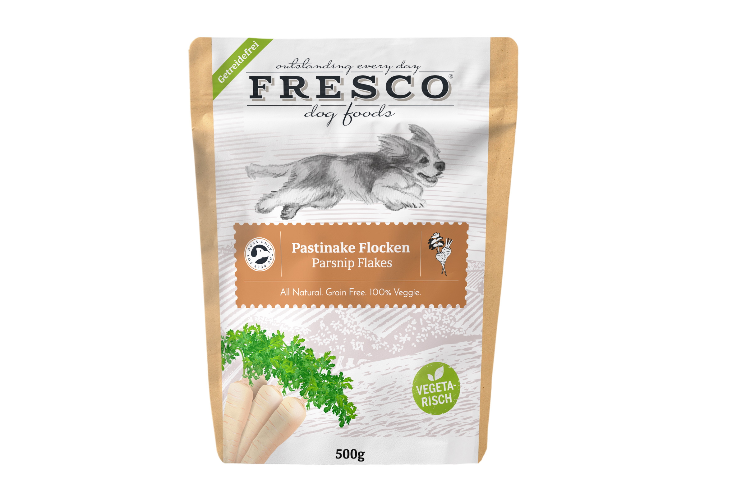 Pastinake Flocken 500g Packshot