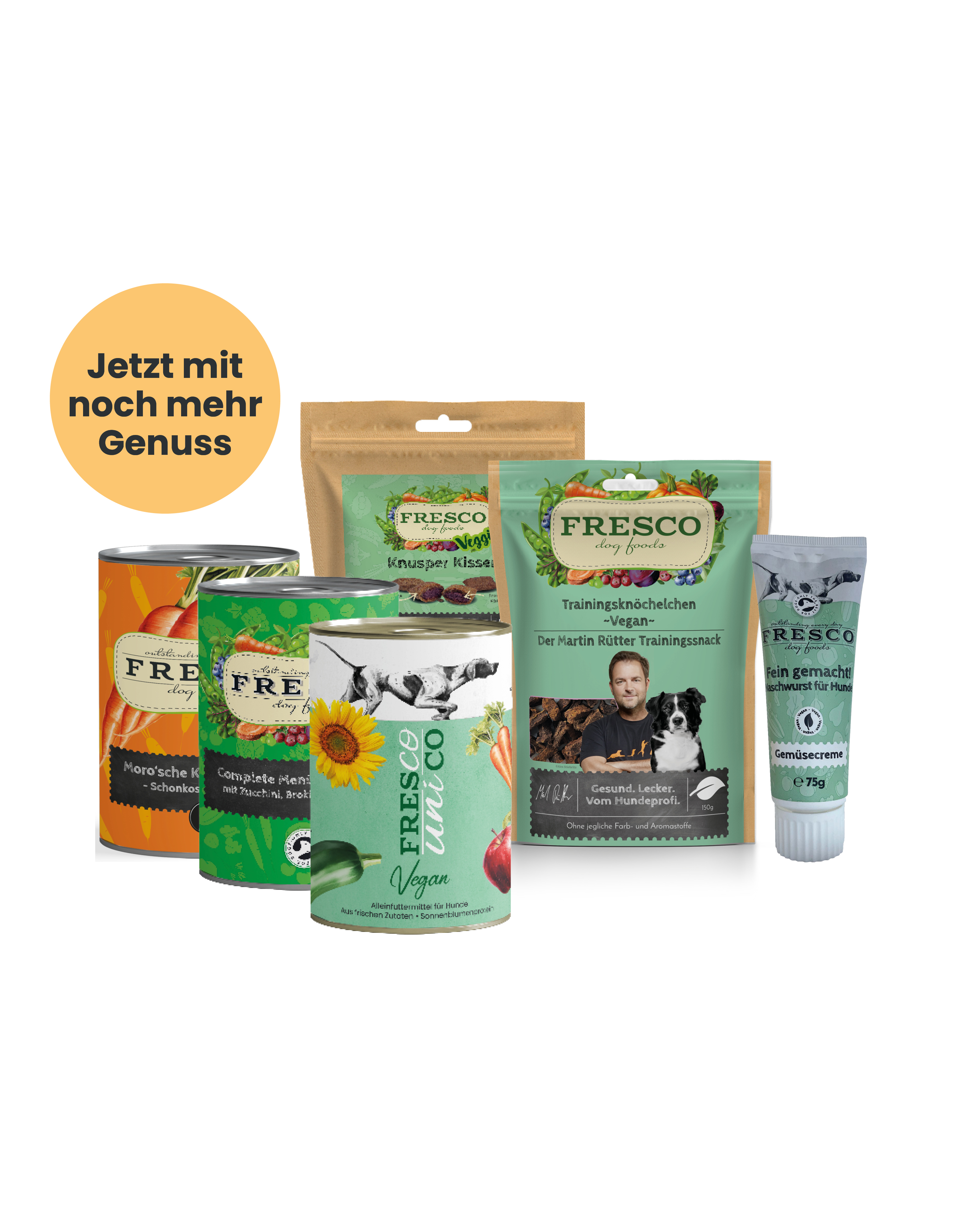FRESCO veganes Starterpaket mit noch mehr Genuss