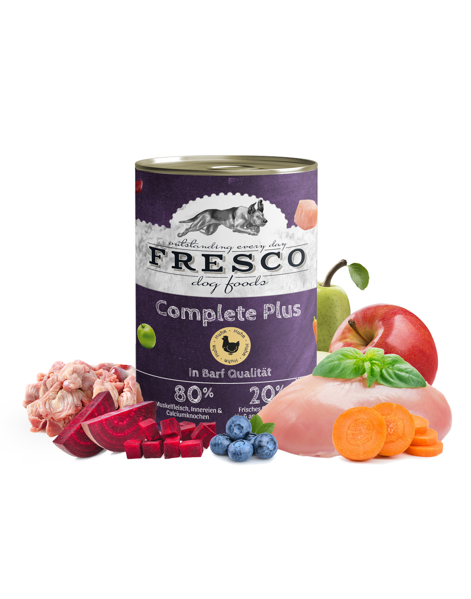 FRESCO Nassbarf Complete Plus Huhn Verpackung